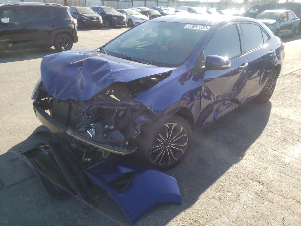 Photo 2 from auction – 2016 TOYOTA COROLLA L with VIN 5YFBURHEXGP475429