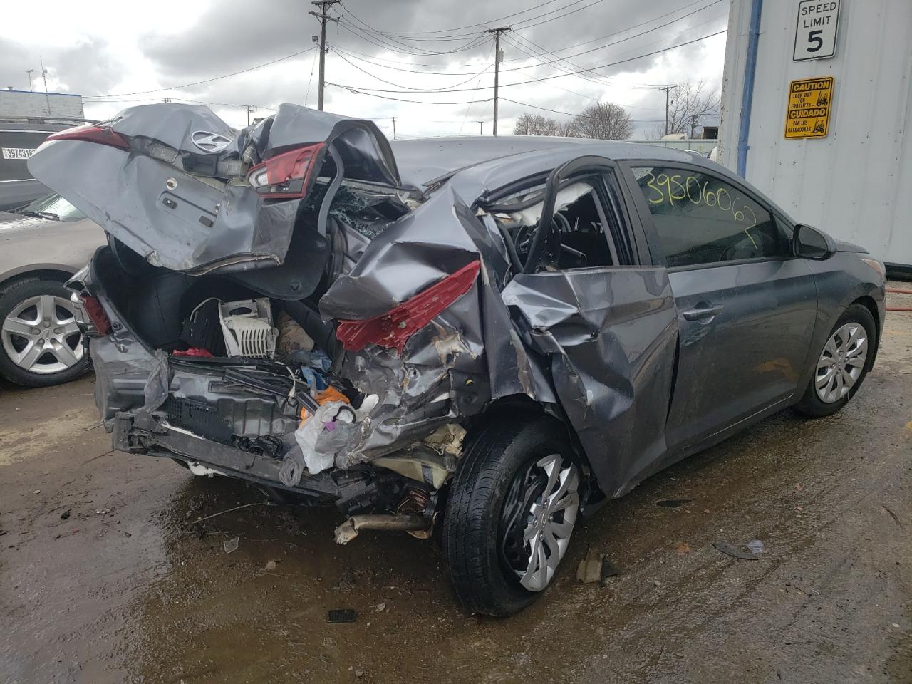 Photo 4 from auction – 2018 HYUNDAI ACCENT SE with VIN 3KPC24A38JE021047