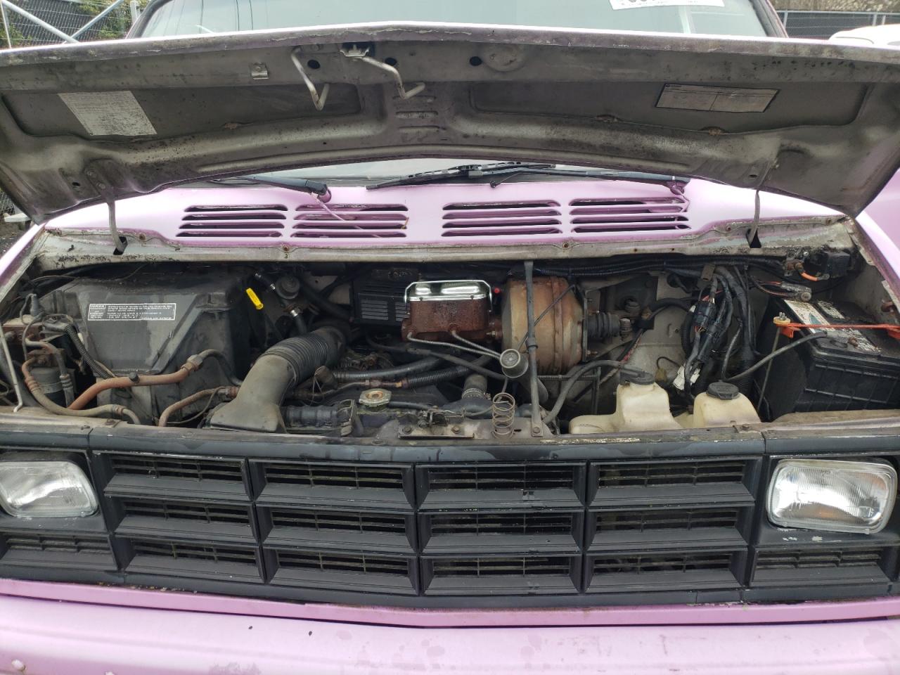 Photo 7 from auction – 1993 DODGE RAM VAN B3 with VIN 2B7KB31Z1PK502400