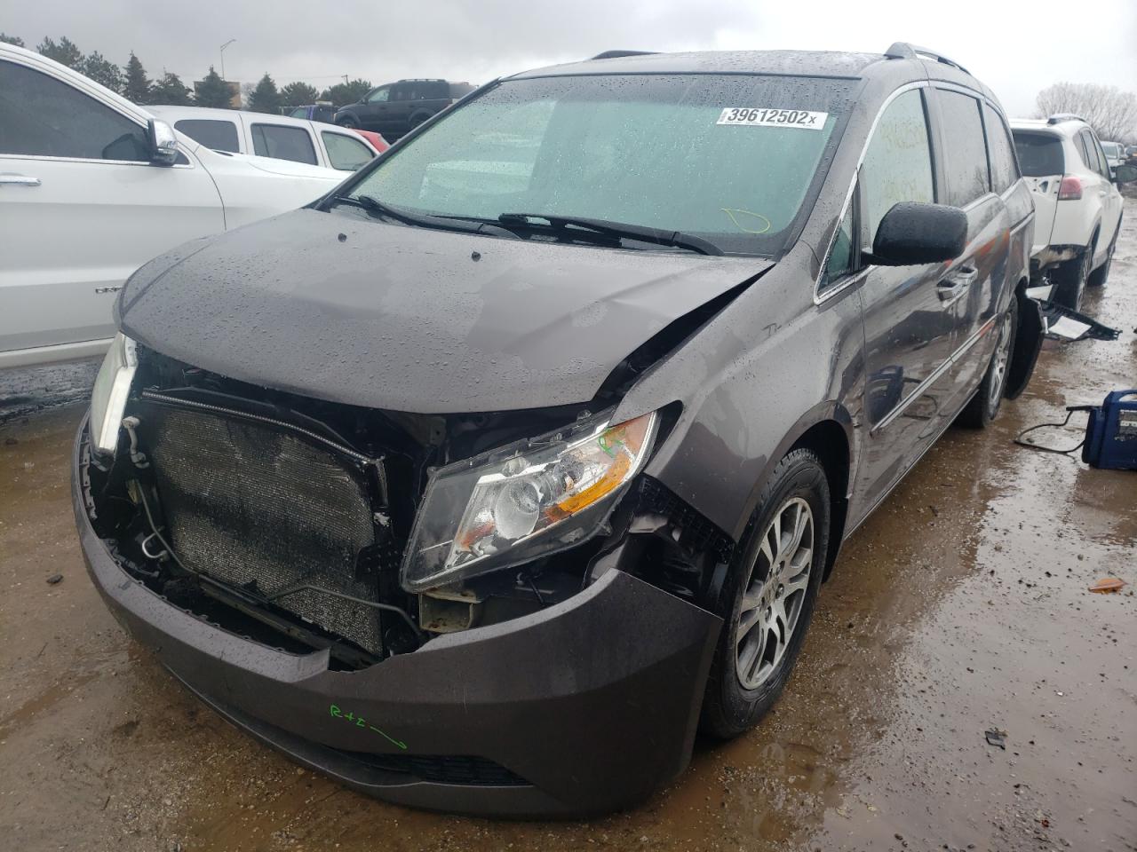 Photo 2 from auction – 2012 HONDA ODYSSEY EX with VIN 5FNRL5H69CB001285