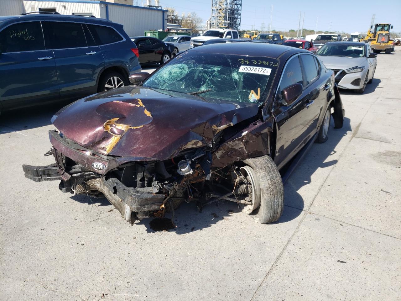 Photo 2 from auction – 2015 KIA OPTIMA LX with VIN 5XXGM4A71FG493667