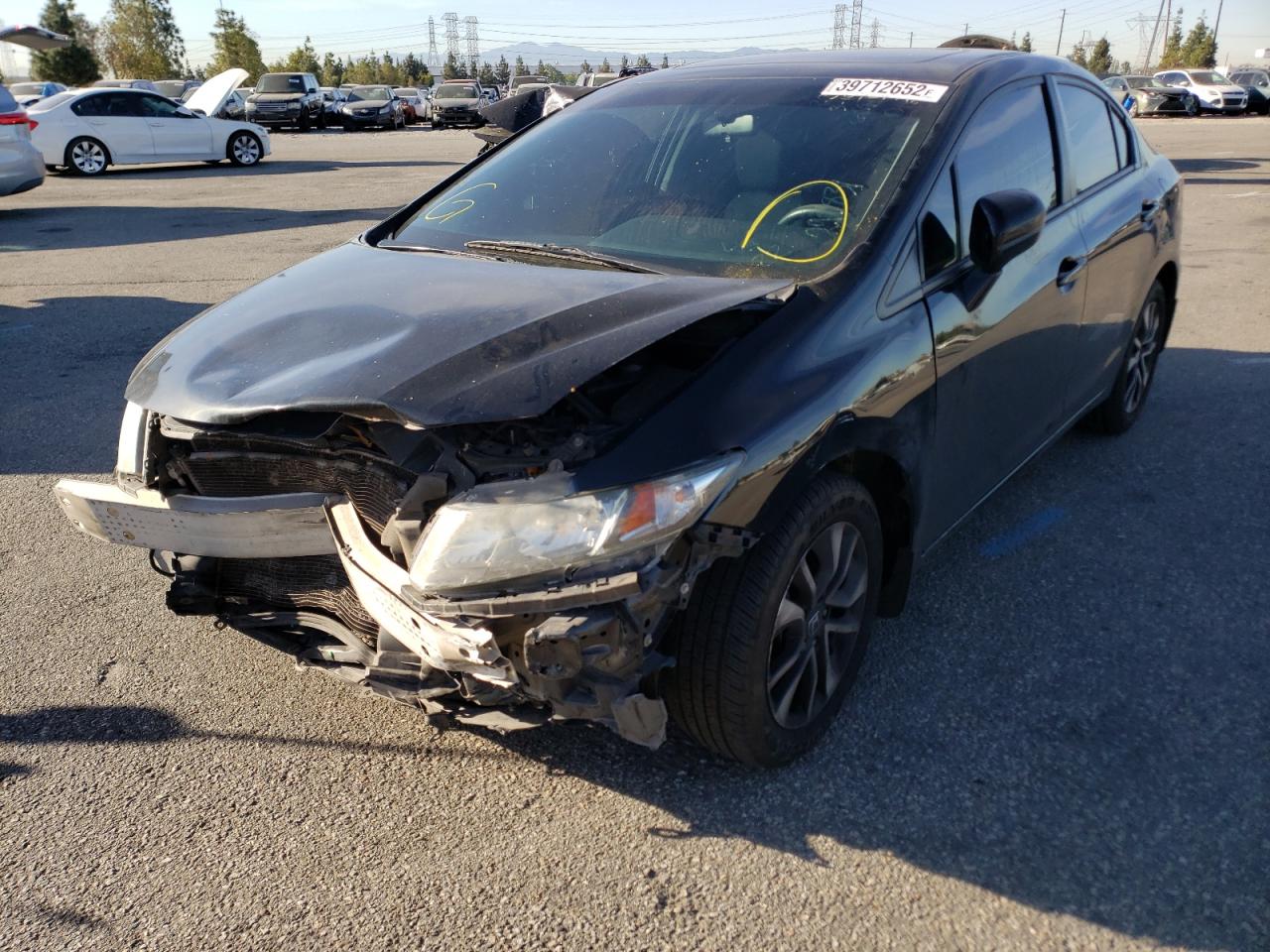 Photo 2 from auction – 2015 HONDA CIVIC EX with VIN 19XFB2F8XFE298831