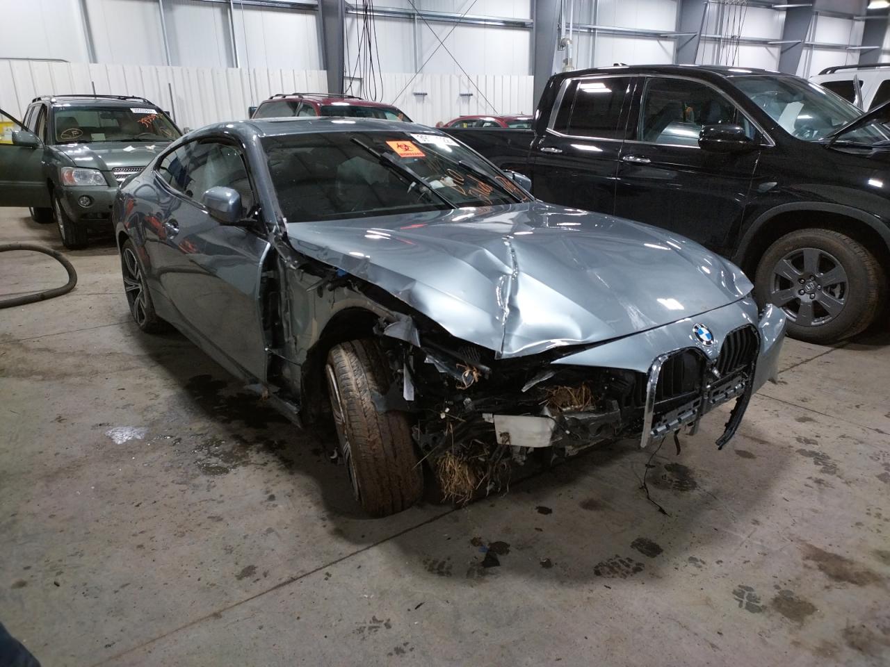 BMW 430XI 2021 with VIN WBA73AP02MCG02890 - Photo from auction
