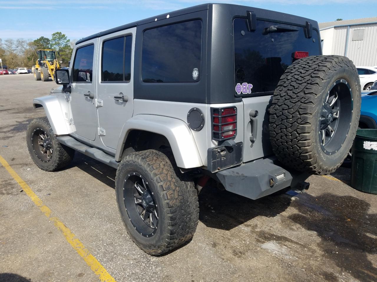 Photo 3 from auction – 2012 JEEP WRANGLER U with VIN 1C4BJWEG4CL148041