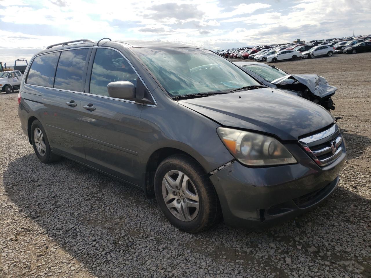 HONDA ODYSSEY EX 2007 with VIN 5FNRL38457B437091 - Photo from auction