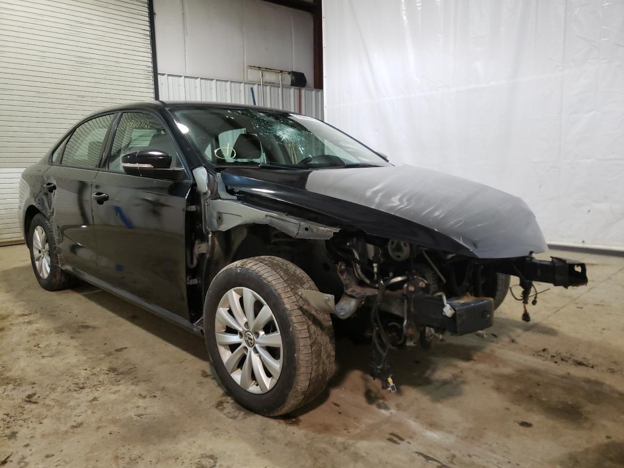 Photo 1 from auction – 2013 VOLKSWAGEN PASSAT S with VIN 1VWAP7A33DC090389
