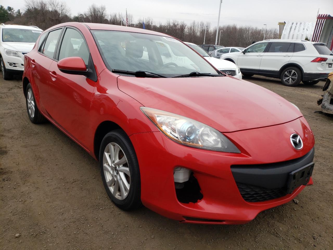 MAZDA 3 I 2013 with VIN JM1BL1L88D1712733 - Photo from auction