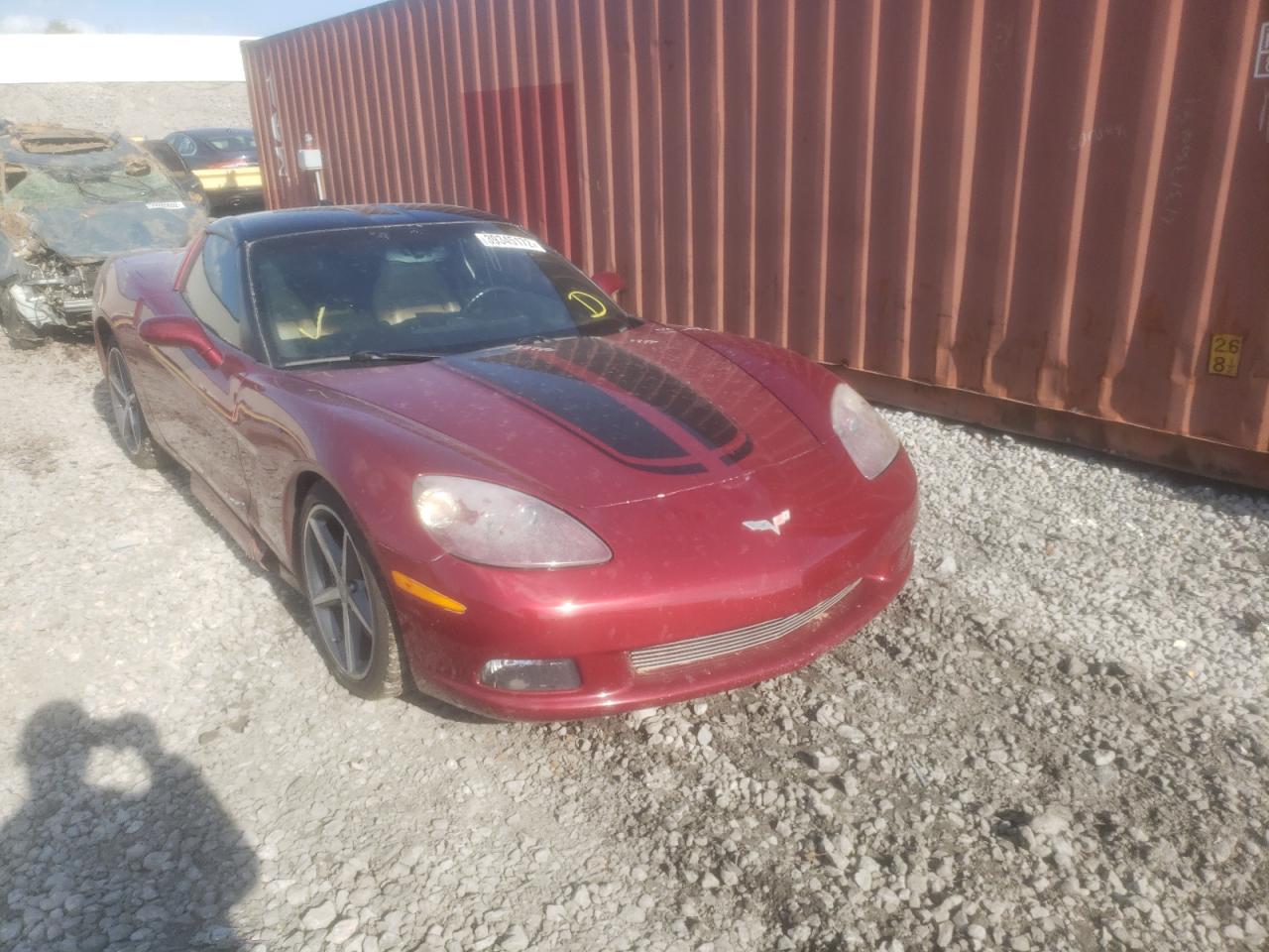CHEVROLET CORVETTE 2005 with VIN 1G1YY24U455136235 - Photo from auction