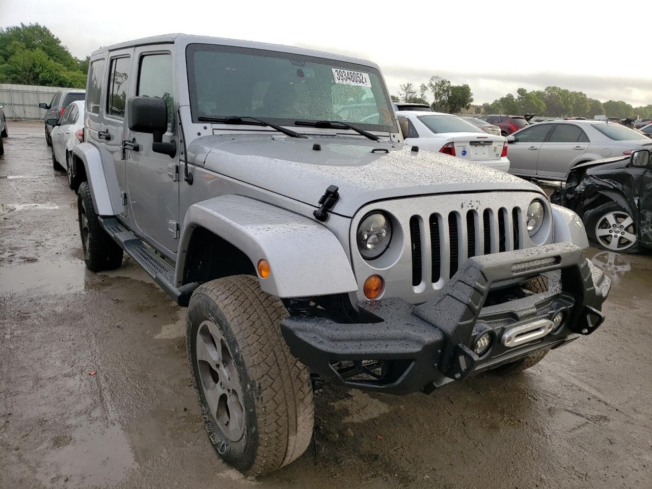 JEEP WRANGLER U 2013 with VIN 1C4BJWEG9DL629808 - Photo from auction