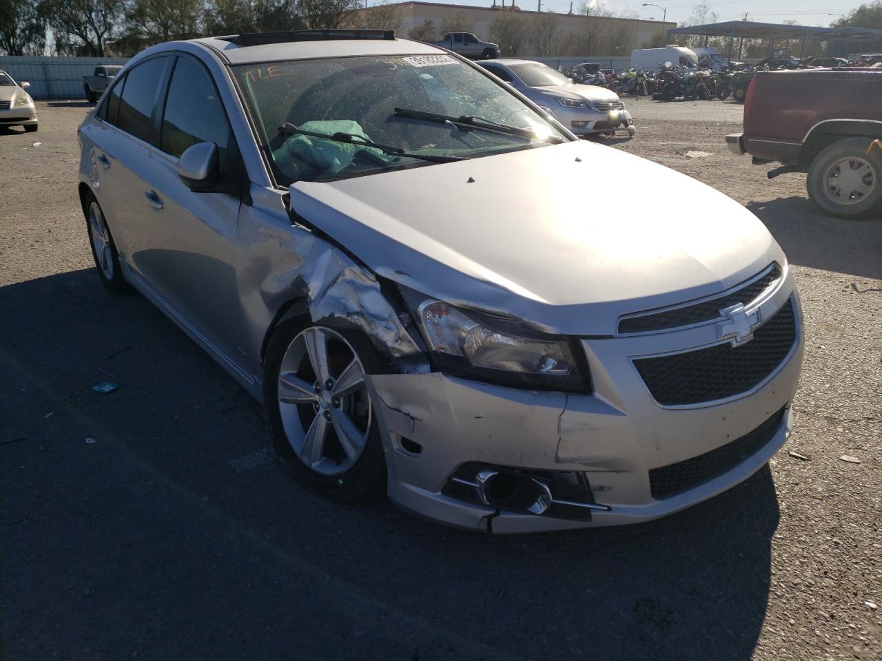 CHEVROLET CRUZE LT 2014 with VIN 1G1PE5SB7E7253304 - Photo from auction