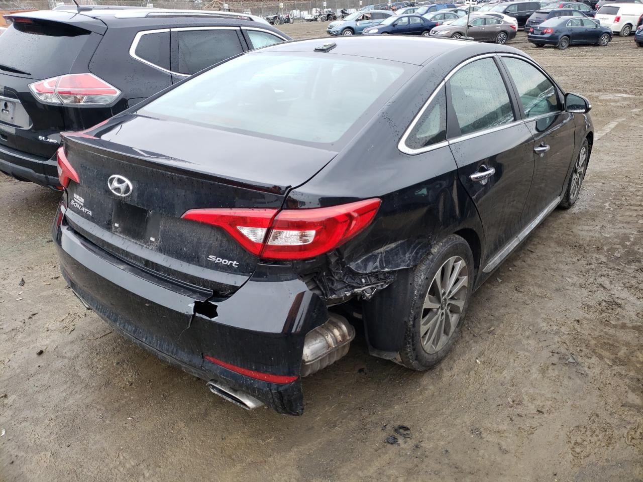 Photo 4 from auction – 2017 HYUNDAI SONATA SPO with VIN 5NPE34AF8HH457161
