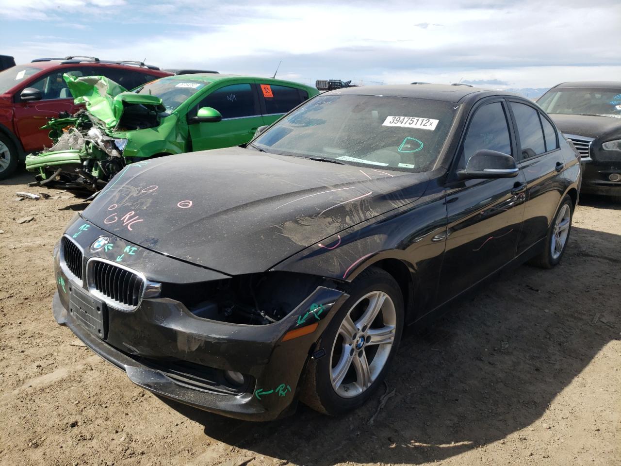 Photo 2 from auction – 2013 BMW 320 I XDRI with VIN WBA3C3C55DF982220