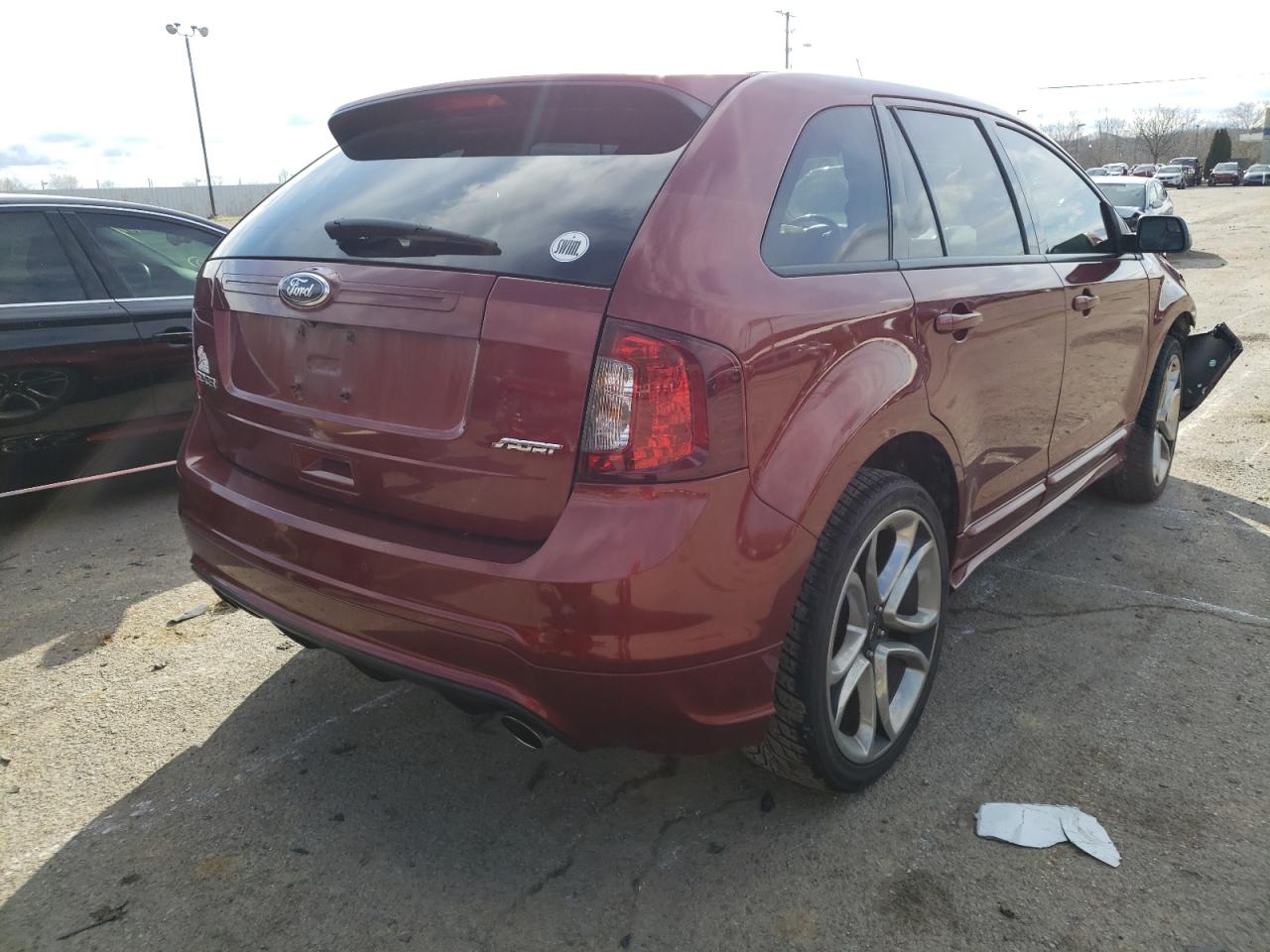 Photo 4 from auction – 2014 FORD EDGE SPORT with VIN 2FMDK3AK9EBB62384