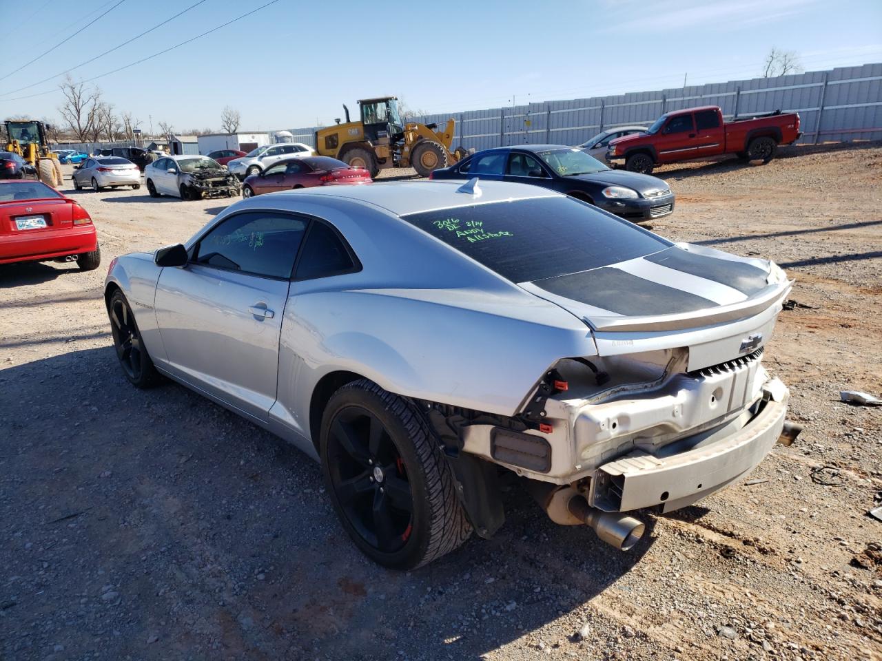 Photo 3 from auction – 2012 CHEVROLET CAMARO LT with VIN 2G1FC1E38C9206244