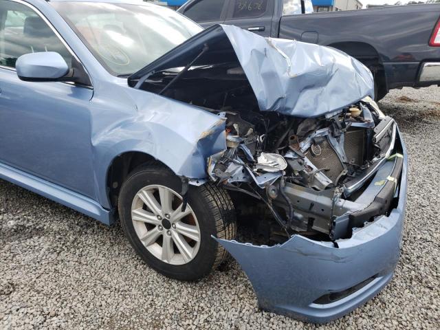 Photo 9 from auction – 2011 SUBARU LEGACY 2.5 with VIN 4S3BMCG63B3220694