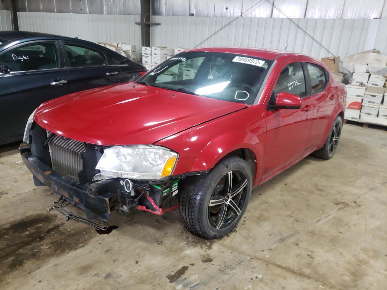 Photo 2 from auction – 2011 DODGE AVENGER MA with VIN 1B3BD1FB7BN528279