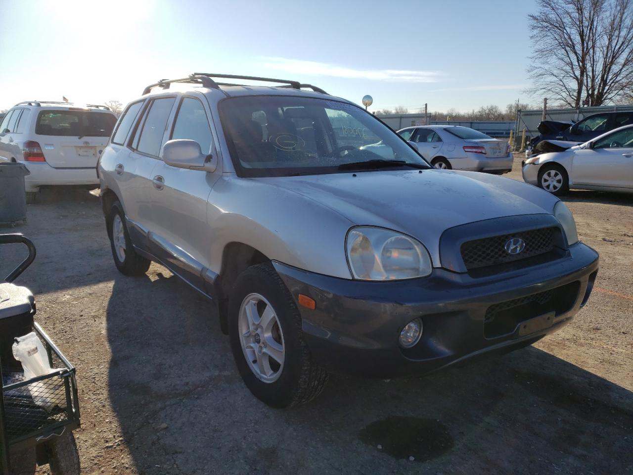Photo 1 from auction – 2002 HYUNDAI SANTA FE with VIN KM8SC73D52U324690