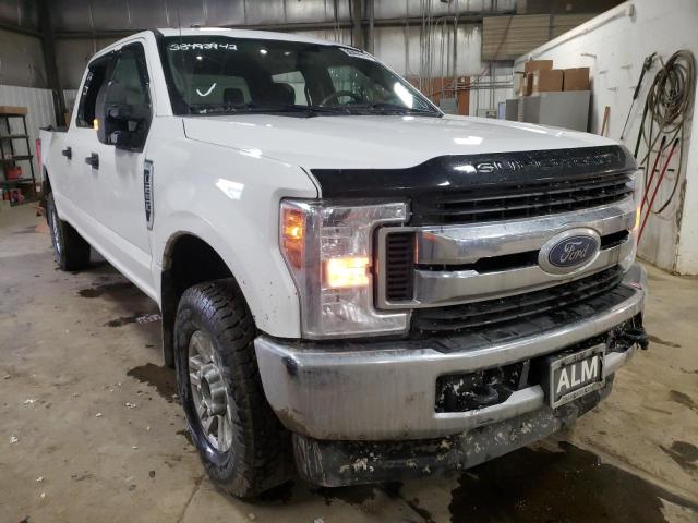 FORD F250 SUPER 2019 with VIN 1FT7W2B62KEE77870 - Photo from auction