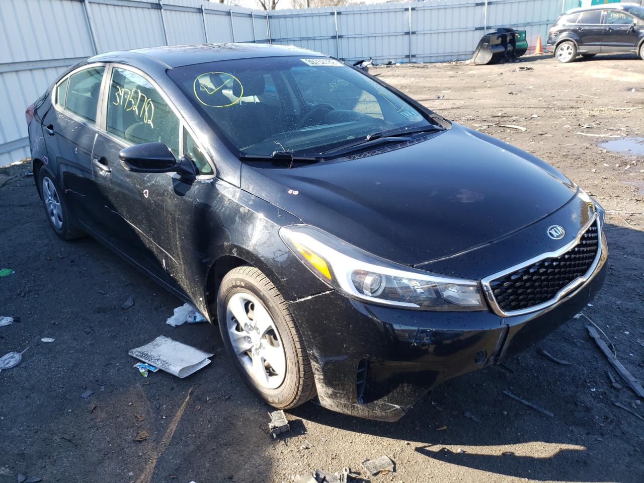 KIA FORTE LX 2017 with VIN 3KPFK4A74HE112052 - Photo from auction