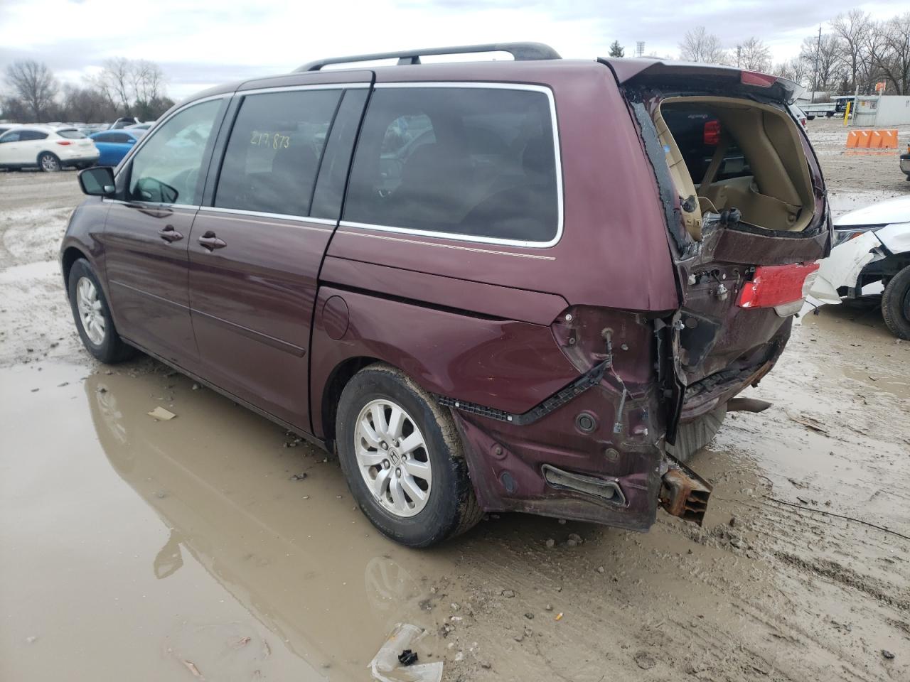 Photo 3 from auction – 2008 HONDA ODYSSEY EX with VIN 5FNRL387X8B001039