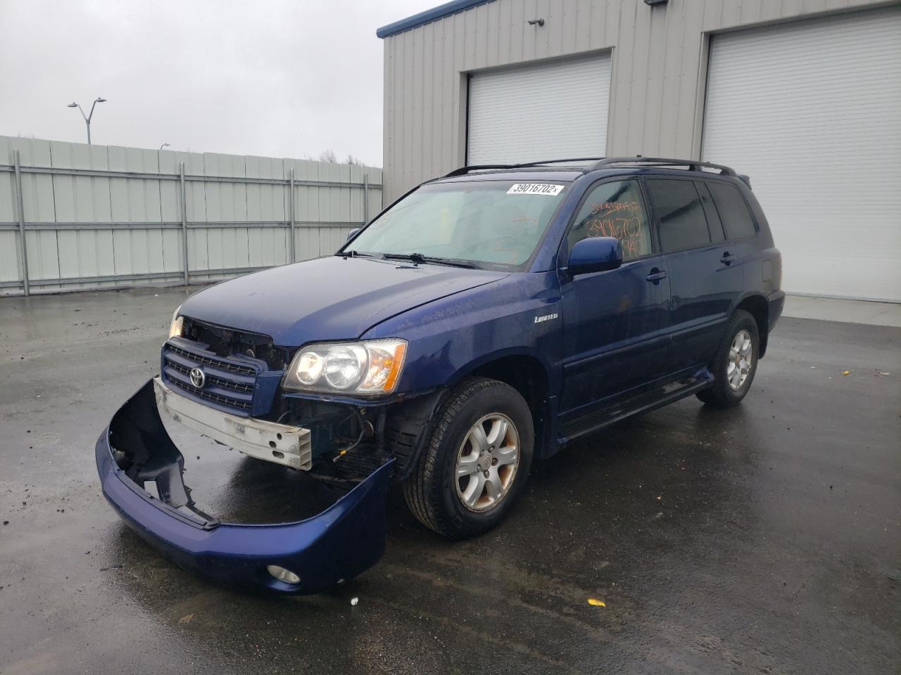 Foto 2 de la subasta – 2003 TOYOTA HIGHLANDER con VIN JTEHF21A930130525