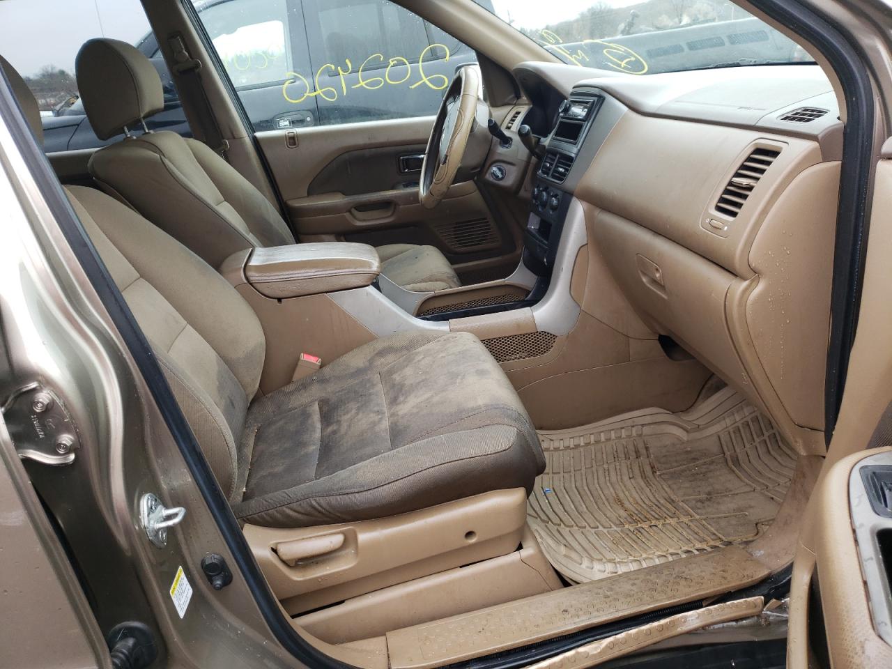 Photo 5 from auction – 2008 HONDA PILOT VP with VIN 5FNYF28258B018607