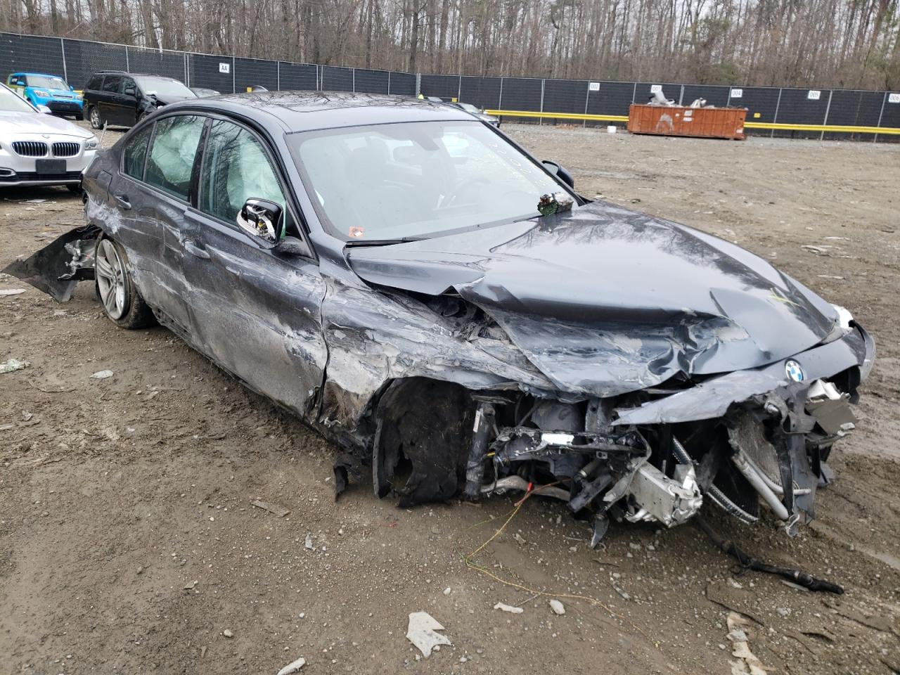BMW 328 I SULE 2016 with VIN WBA8E9G52GNT83041 - Photo from auction