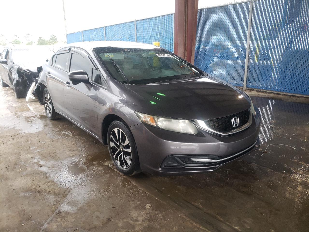 HONDA CIVIC EX 2014 with VIN 19XFB2F83EE048586 - Photo from auction
