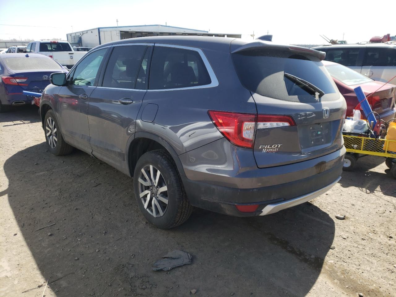 Photo 3 from auction – 2021 HONDA PILOT EXL with VIN 5FNYF6H55MB094758