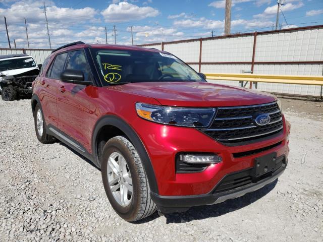 FORD EXPLORER X 2020 with VIN 1FMSK7DH7LGD16076 - Photo from auction