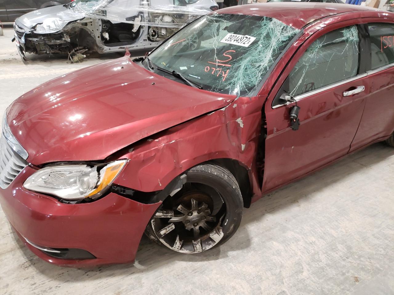 Photo 9 from auction – 2012 CHRYSLER 200 TOURIN with VIN 1C3CCBBB6CN210774