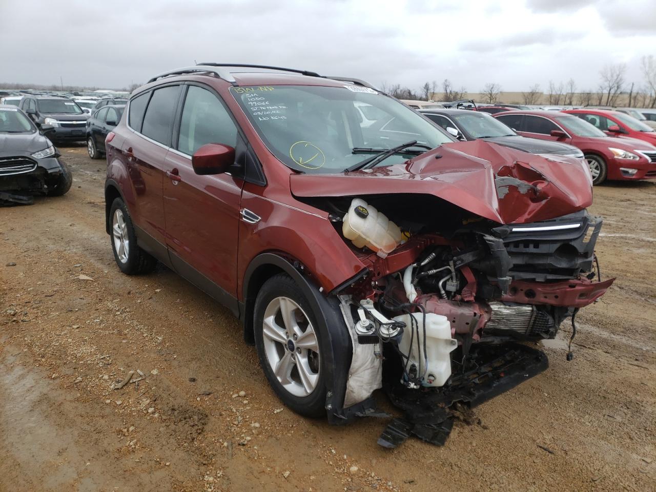 FORD ESCAPE SE 2016 with VIN 1FMCU9G92GUA54490 - Photo from auction