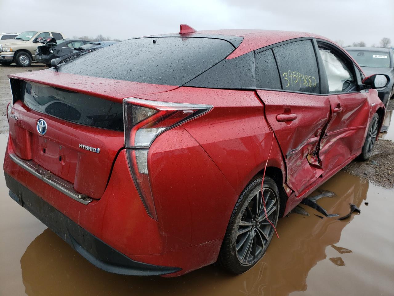 Photo 4 from auction – 2016 TOYOTA PRIUS with VIN JTDKARFU0G3516985