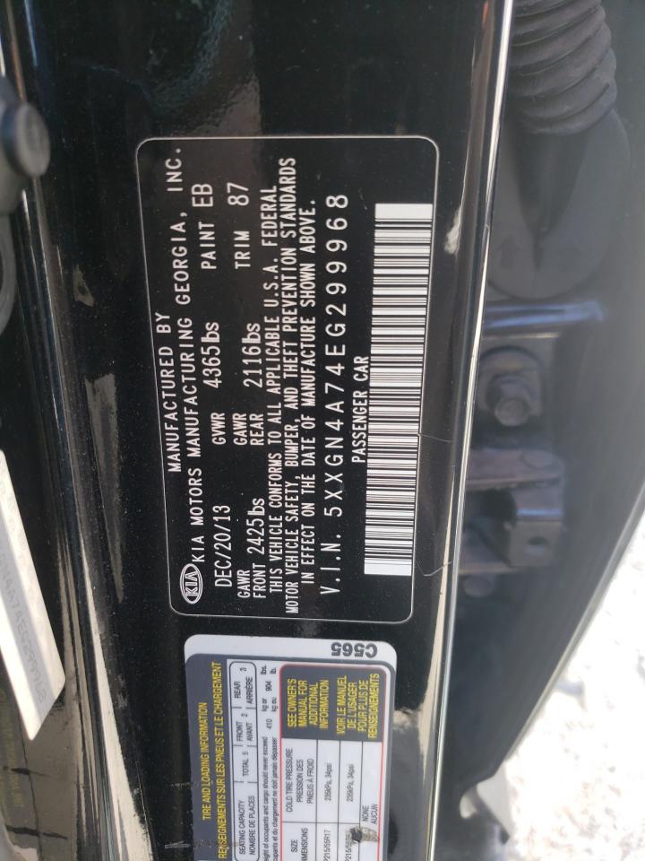Photo 10 from auction – 2014 KIA OPTIMA EX with VIN 5XXGN4A74EG299968