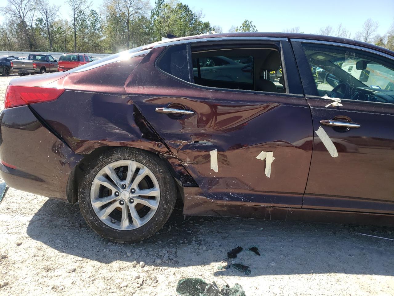 Photo 9 from auction – 2013 KIA OPTIMA EX with VIN 5XXGN4A79DG100931