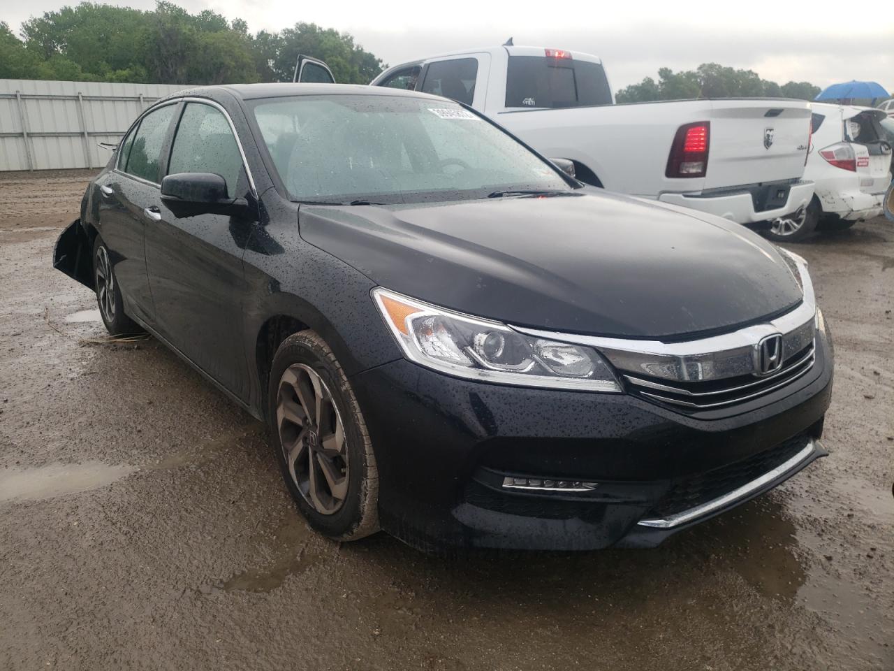HONDA ACCORD EX 2017 with VIN 1HGCR2F75HA006452 - Photo from auction