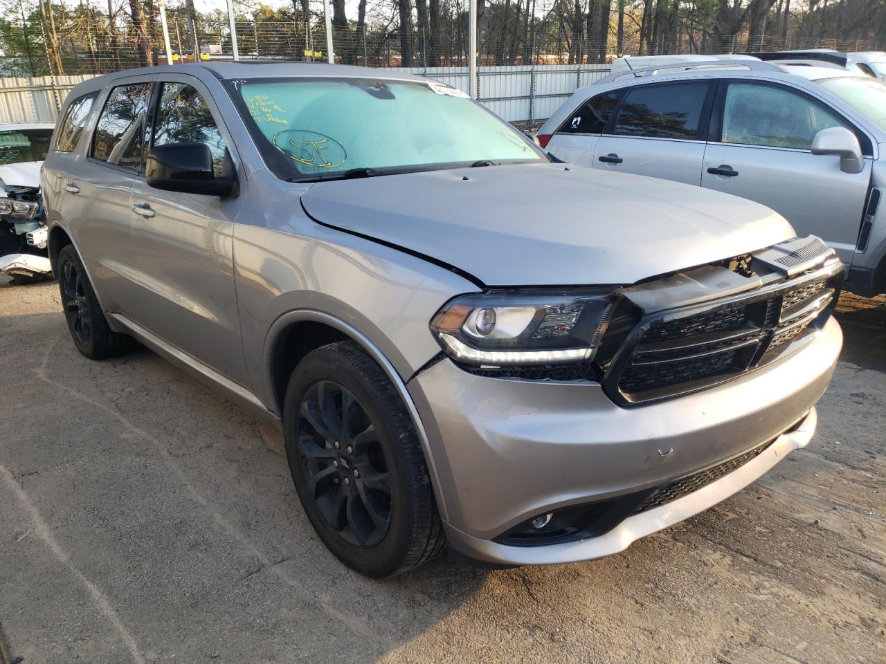 DODGE DURANGO SX 2019 with VIN 1C4RDHAG7KC622683 - Photo from auction