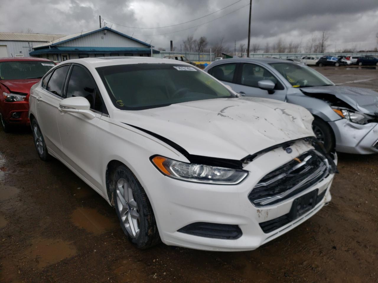 FORD FUSION SE 2013 with VIN 3FA6P0H7XDR155495 - Photo from auction