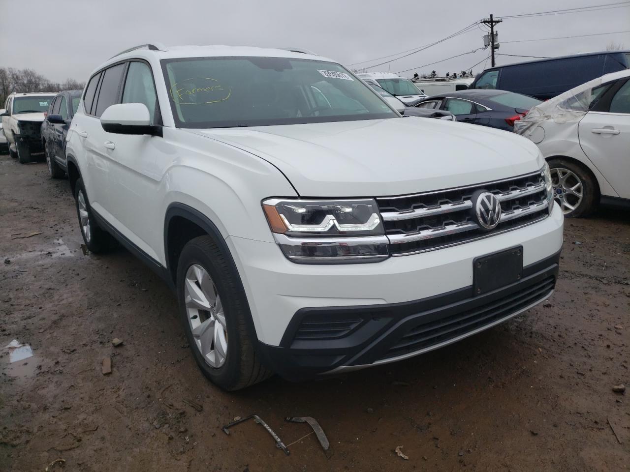 VOLKSWAGEN ATLAS S 2019 with VIN 1V2GR2CA2KC566522 - Photo from auction