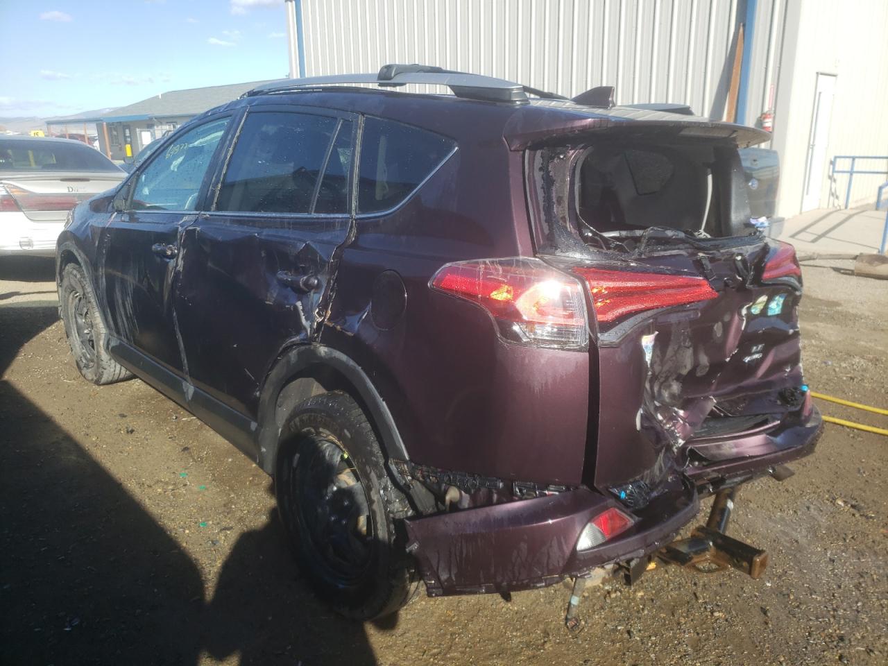 Photo 3 from auction – 2017 TOYOTA RAV4 LE with VIN 2T3BFREV1HW543378