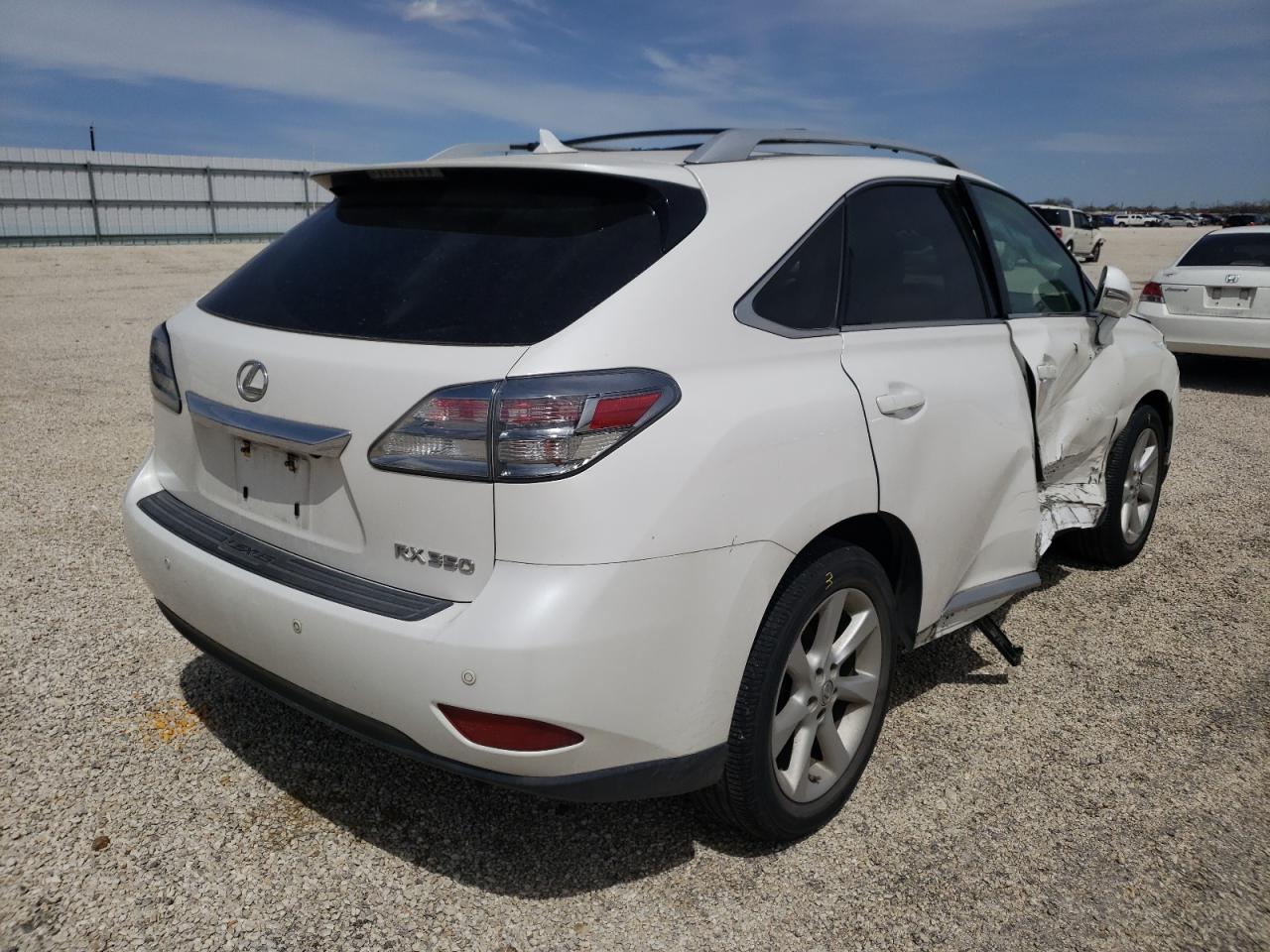 Photo 4 from auction – 2012 LEXUS RX 350 with VIN 2T2ZK1BA9CC069692