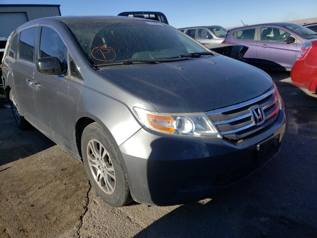 HONDA ODYSSEY EX 2012 with VIN 5FNRL5H68CB065995 - Photo from auction