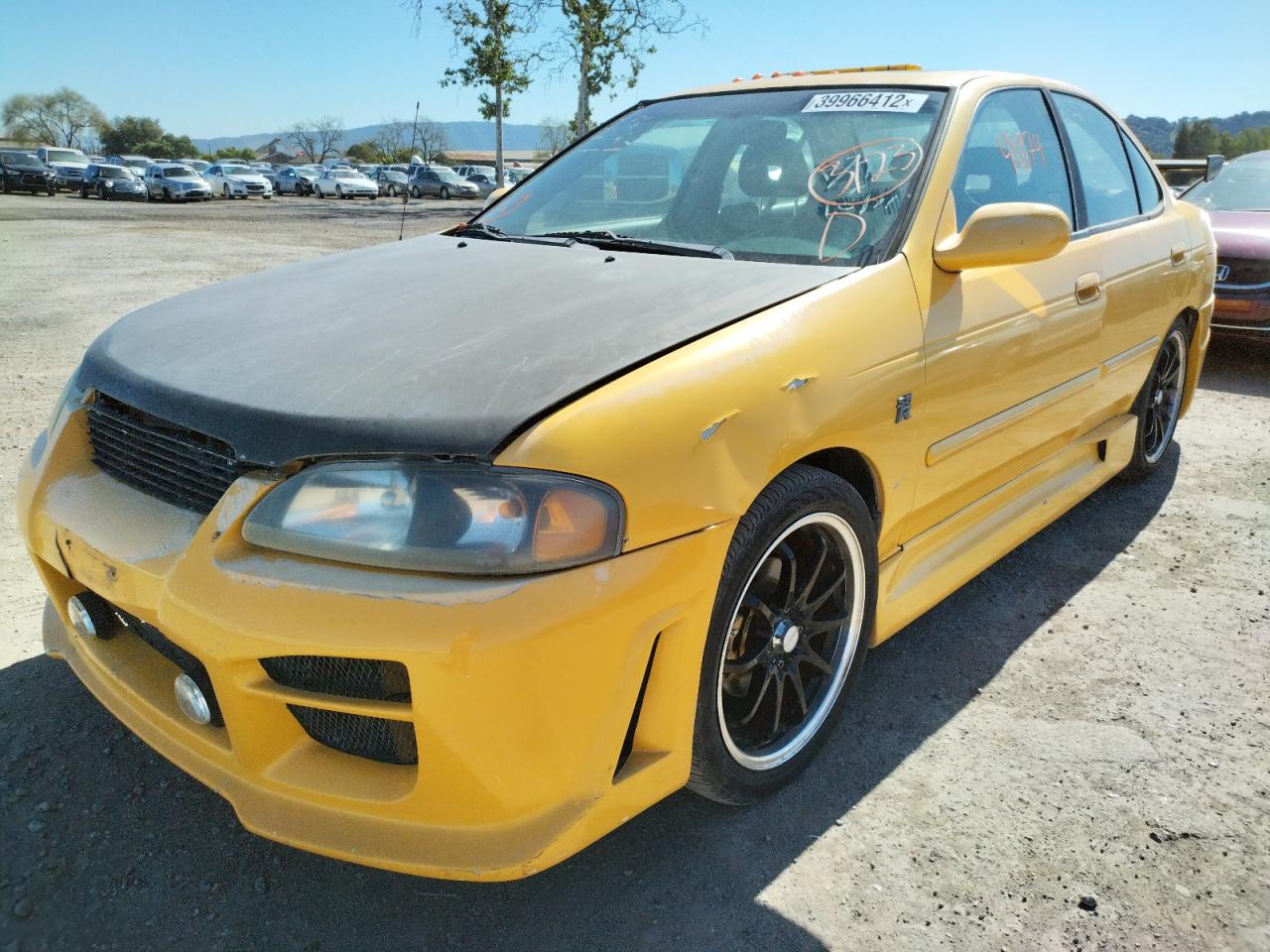 Photo 9 from auction – 2003 NISSAN SENTRA SE- with VIN 3N1AB51D53L720336