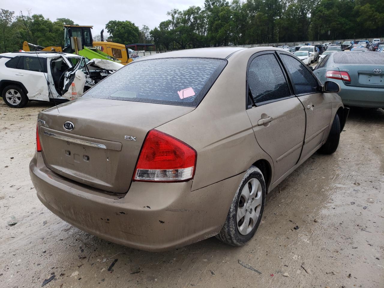 Photo 4 from auction – 2009 KIA SPECTRA EX with VIN KNAFE221895601893