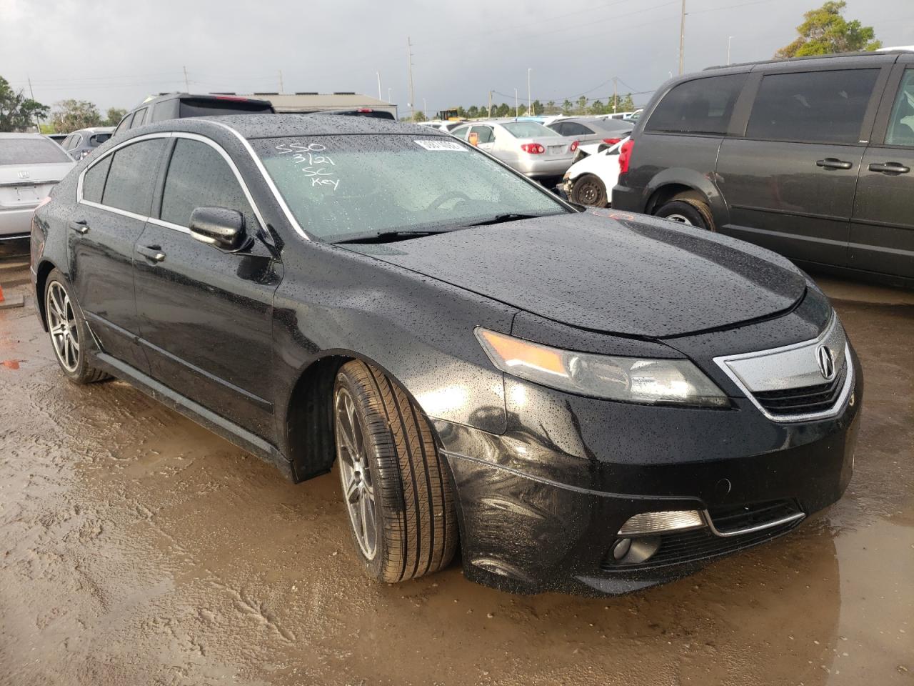 ACURA TL 2012 with VIN 19UUA8F57CA012453 - Photo from auction