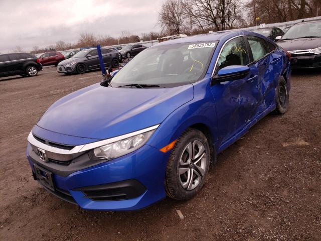 Photo 2 from auction – 2017 HONDA CIVIC LX with VIN 2HGFC2F52HH009095