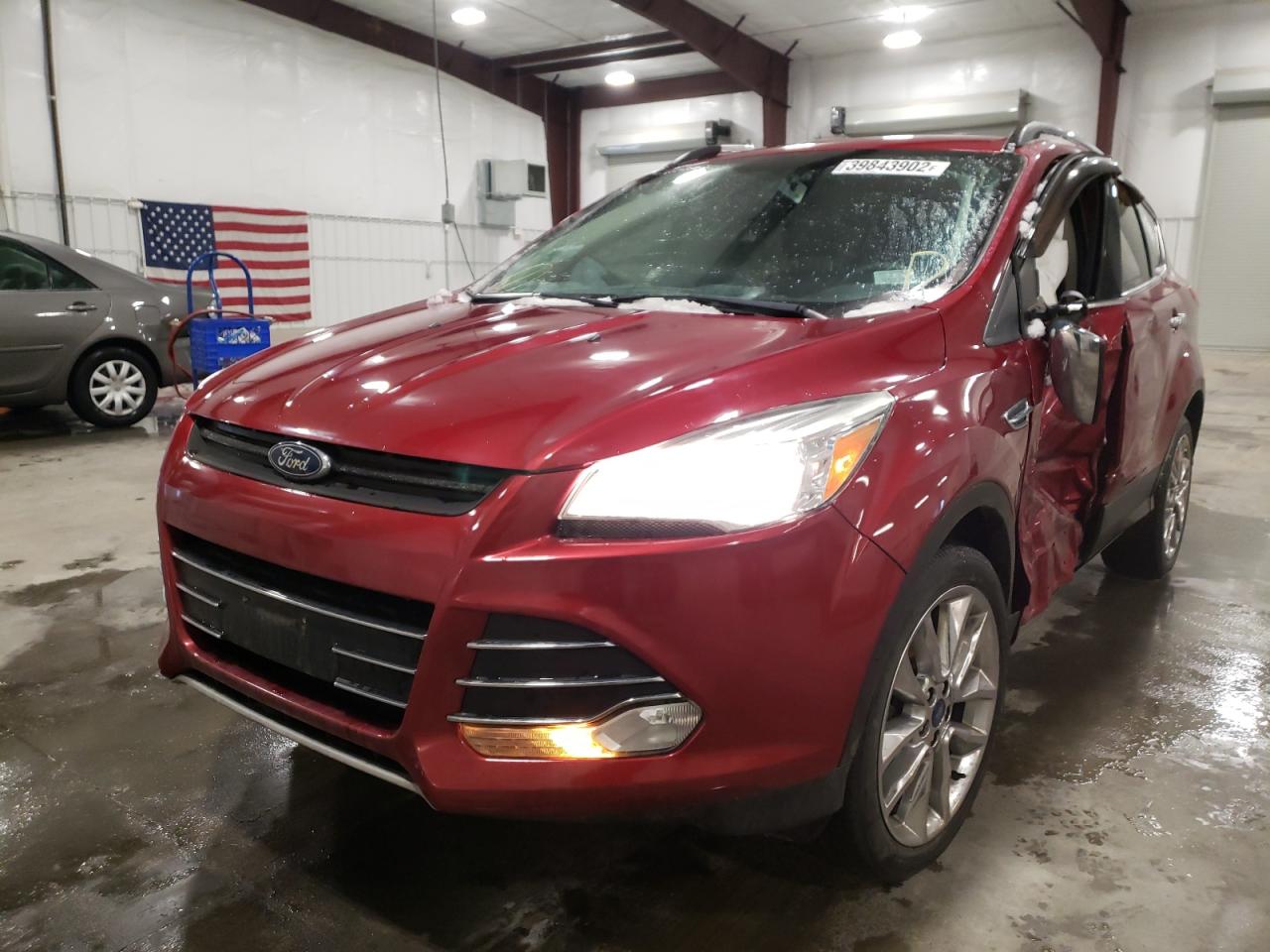 Photo 2 from auction – 2014 FORD ESCAPE SE with VIN 1FMCU9G98EUE57273