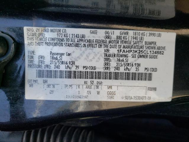 Фото 10 с аукциона – 2012 FORD FOCUS SE с VIN 1FAHP3K25CL134882