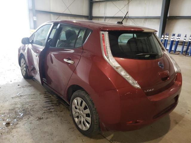 Photo 3 from auction – 2015 NISSAN LEAF S with VIN 1N4AZ0CPXFC320295