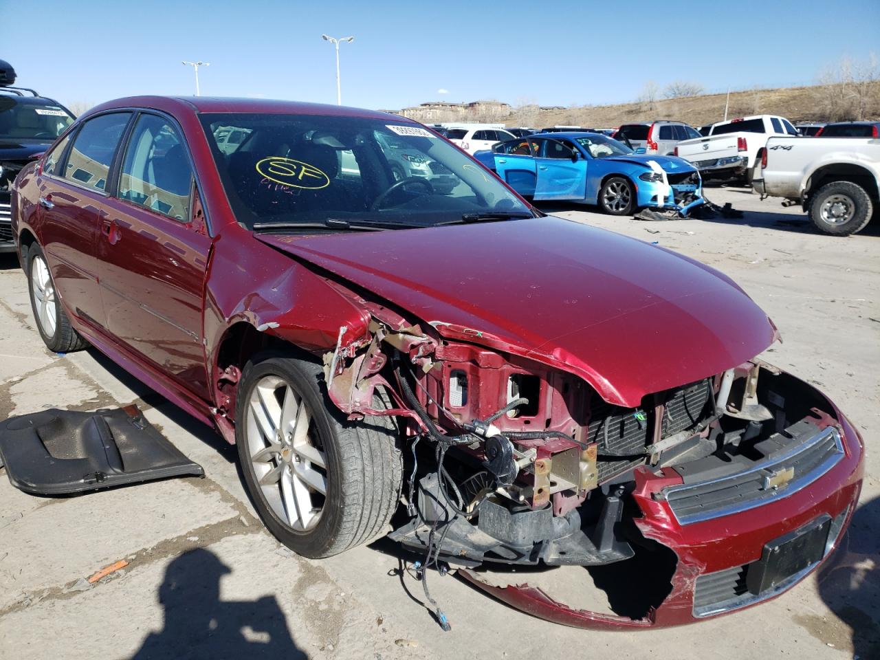 CHEVROLET IMPALA LTZ 2009 with VIN 2G1WU57MX91242308 - Photo from auction